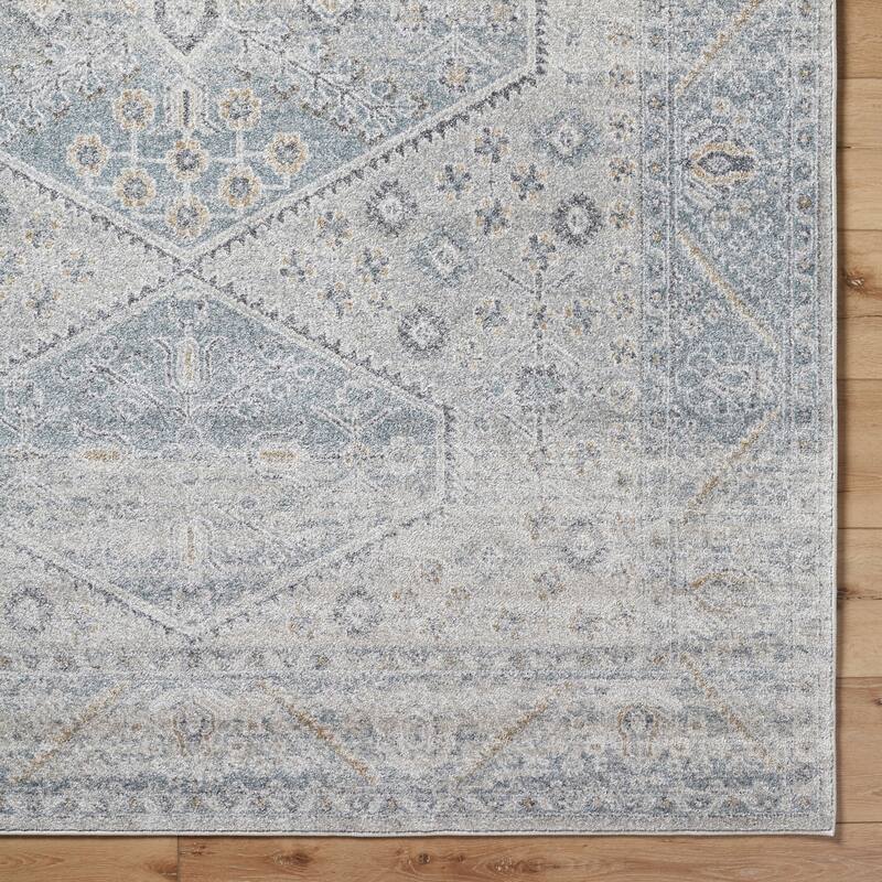 Livabliss Alpharetta Classic Border Area Rug