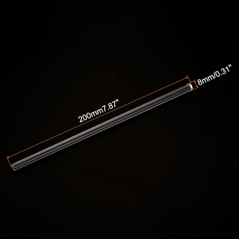 Borosilicate Glass Stick Stir Rod for Lab, kitchen 3Pcs - 7.87" x 0.31"