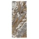 preview thumbnail 86 of 84, SAFAVIEH Horizon Shag Mukades Abstract 2.5-inch Thick Rug 2' x 3' - Grey/Gold - Rectangle