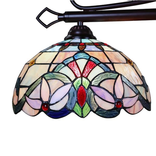 Tiffany Style Victorian Design 3-light Linear Island Fixture