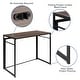 preview thumbnail 3 of 17, Home Office Folding Computer Desk - Laptop Desk
