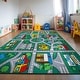 preview thumbnail 7 of 6, Kids Playmat Road Traffic Educational Non Slip Area Rug