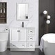 preview thumbnail 4 of 48, 30" Bathroom Vanity Cabinet with Undermount Sink & Faucet