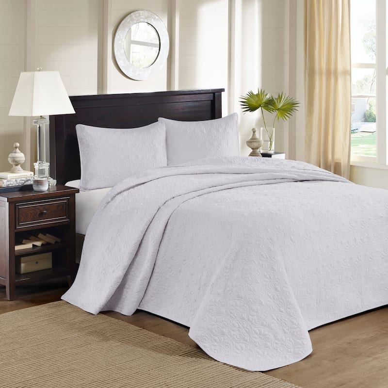 Madison Park Mansfield Reversible Bedspread Set