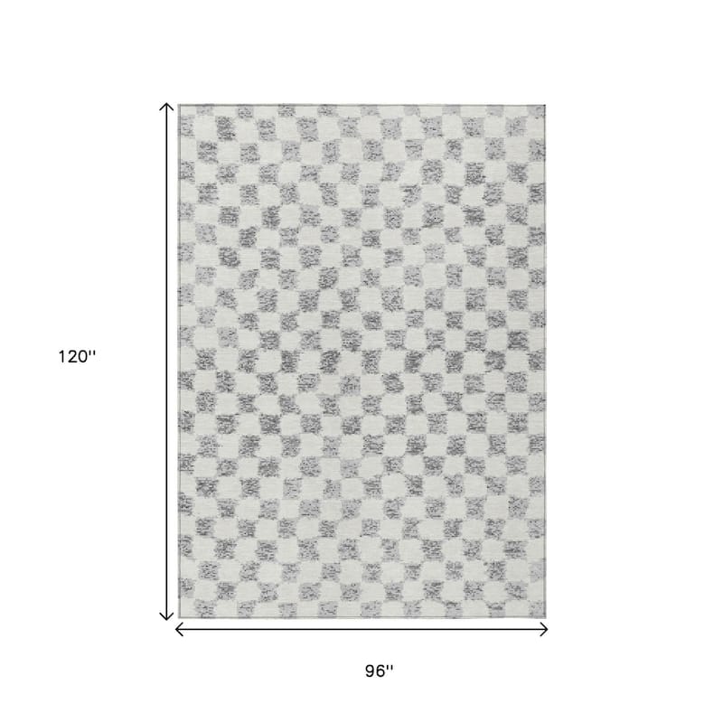 HomeRoots Geometric Transitional Rectangle Outdoor Rug