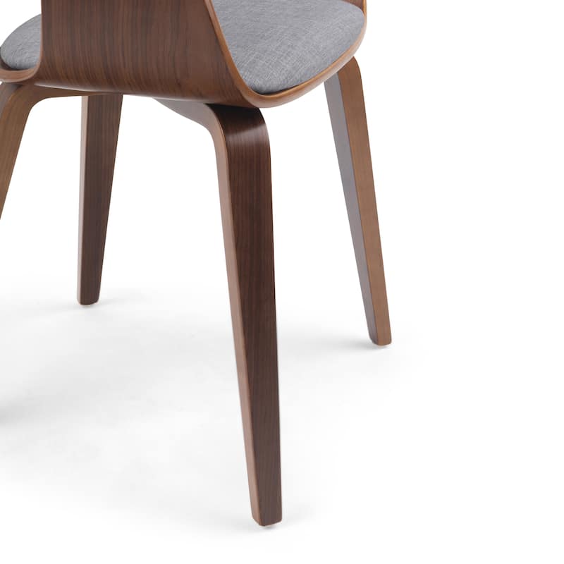 WYNDENHALL Calinda Mid Century Modern Bentwood Single Dining Chair - 20.5"w x 21.7"d x 30.9"h