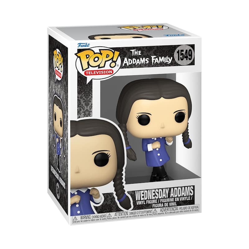 Funko POP! Television The Addams Family Wednesday Addams (Dancing) 3.75" Vinyl Figure (#1549) - Multi-Color