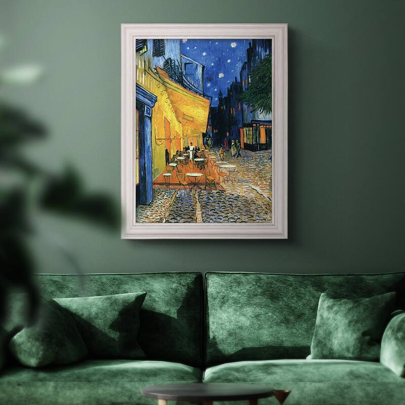 Cafe Terrace  Premium Framed Canvas- Ready to Hang