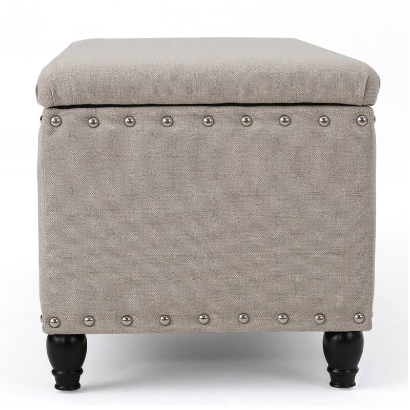 Multi-Use Storage Ottoman - Upholstered Functional Decor for Any Room