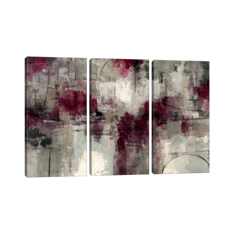 iCanvas "Stone Gardens " by Silvia Vassileva 3-Piece Canvas Wall Art Set