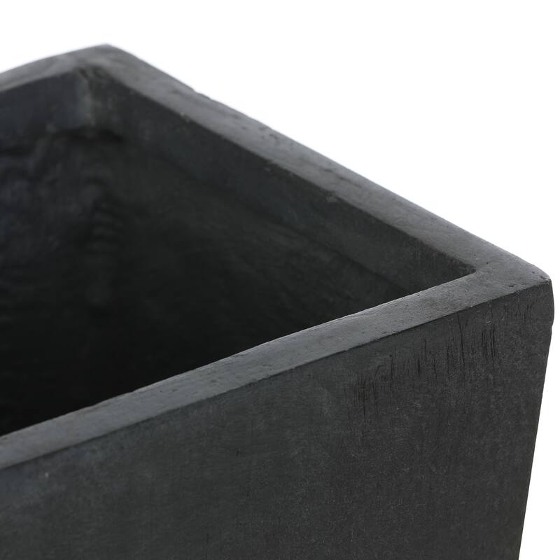 Tall Tapered Square Indoor & Outdoor MgO Planter