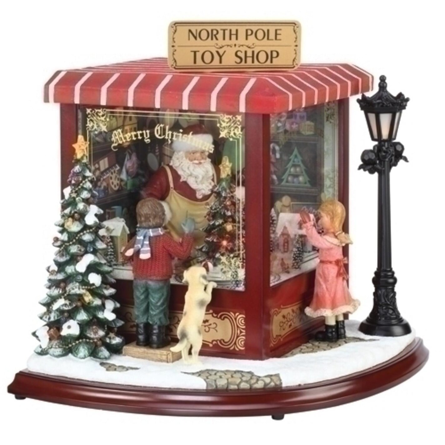 Shop 14 5 Led Lighted Animated Musical North Pole Christmas Toy