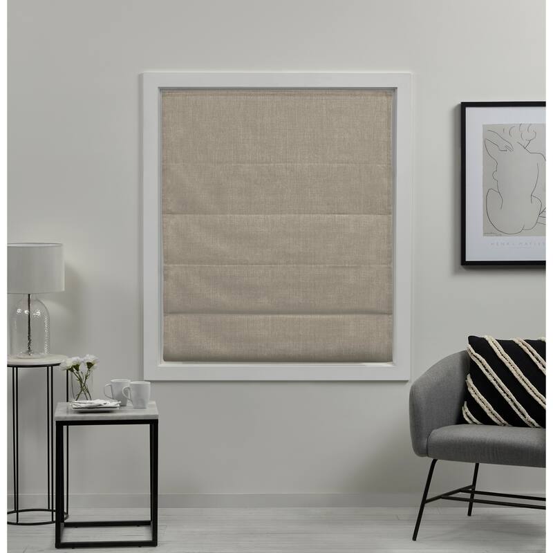 ATI Home Acadia Total Blackout Roman Shade
