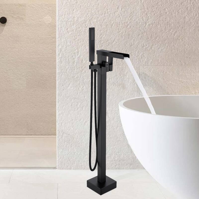 Single-Handle Freestanding Tub Faucet Mount Tub Faucet Bathtub Filler