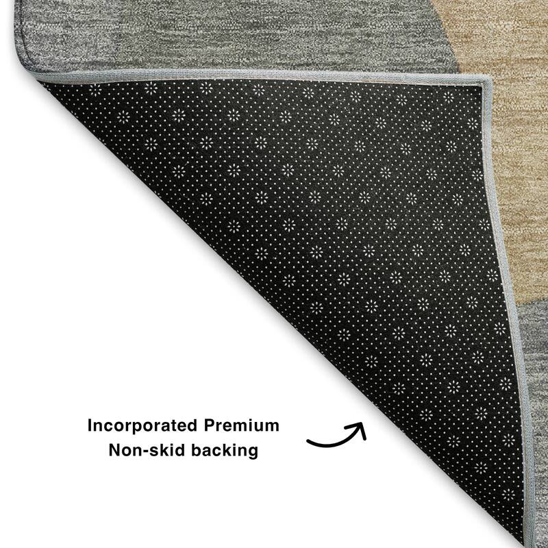 Premium Washable Super Soft Contemporary Siena Mayfield Rug
