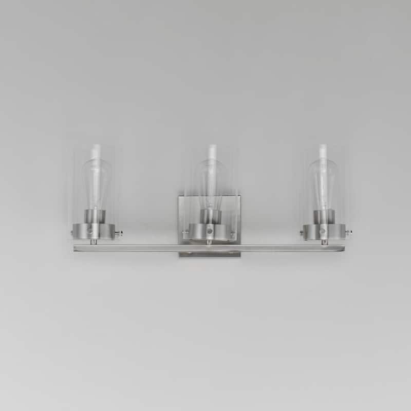 Maxim 12403CL Pinn 3 Light 21" Wide Vanity Light with Clear Glass