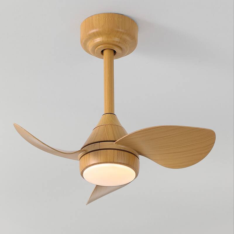 22" Smart LED Ceiling Fan, 6-Speed, Dimmable, App & Remote Control