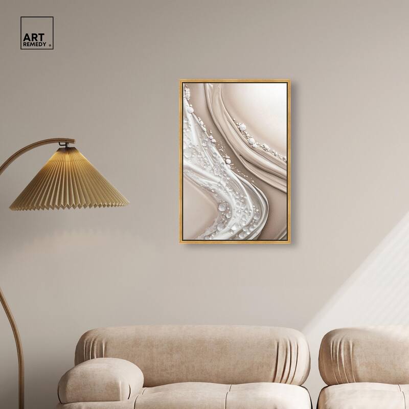 Viscous Veils I Canvas by Art Remedy