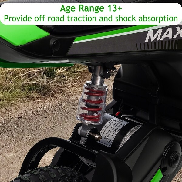 Kids Dirt Bike, 350W Electric Motorcycle Up to 14.29MPH - On Sale