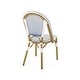 preview thumbnail 11 of 49, Elize Outdoor French Cafe Chairs (Set of 4) by Christopher Knight Home