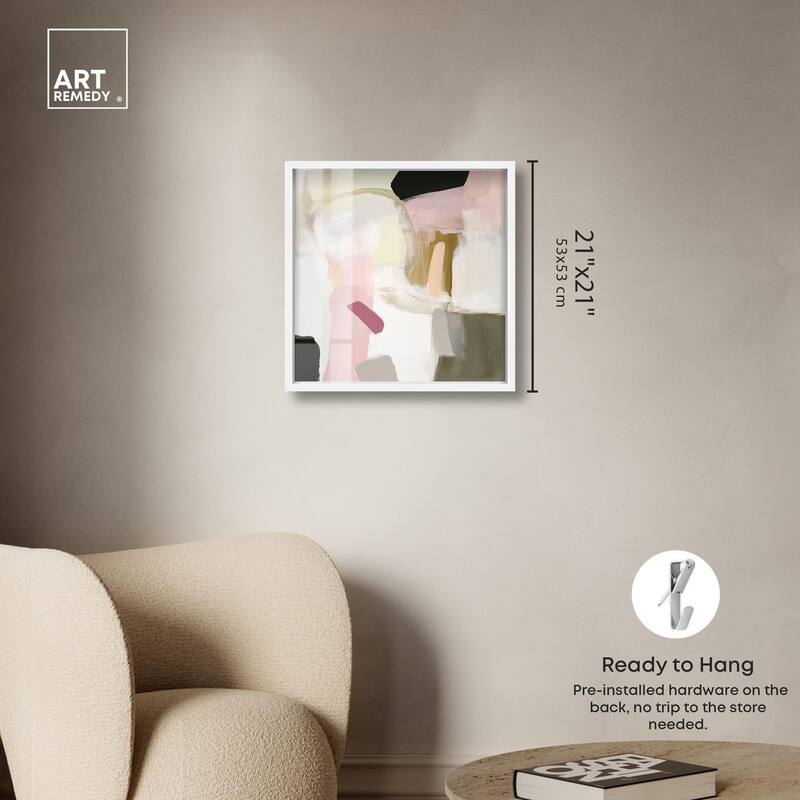 Dynamic Color III Shadowbox by Art Remedy