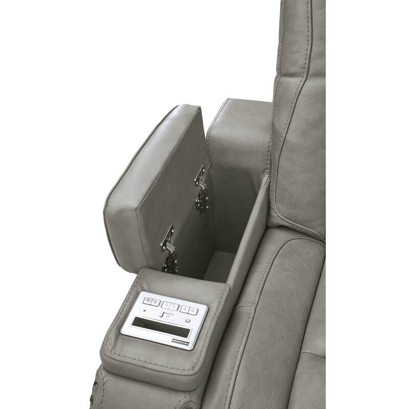 Signature Design by Ashley The Man-Den Gray 2-Piece Upholstery Package - 85"W x 40"D x 43"H