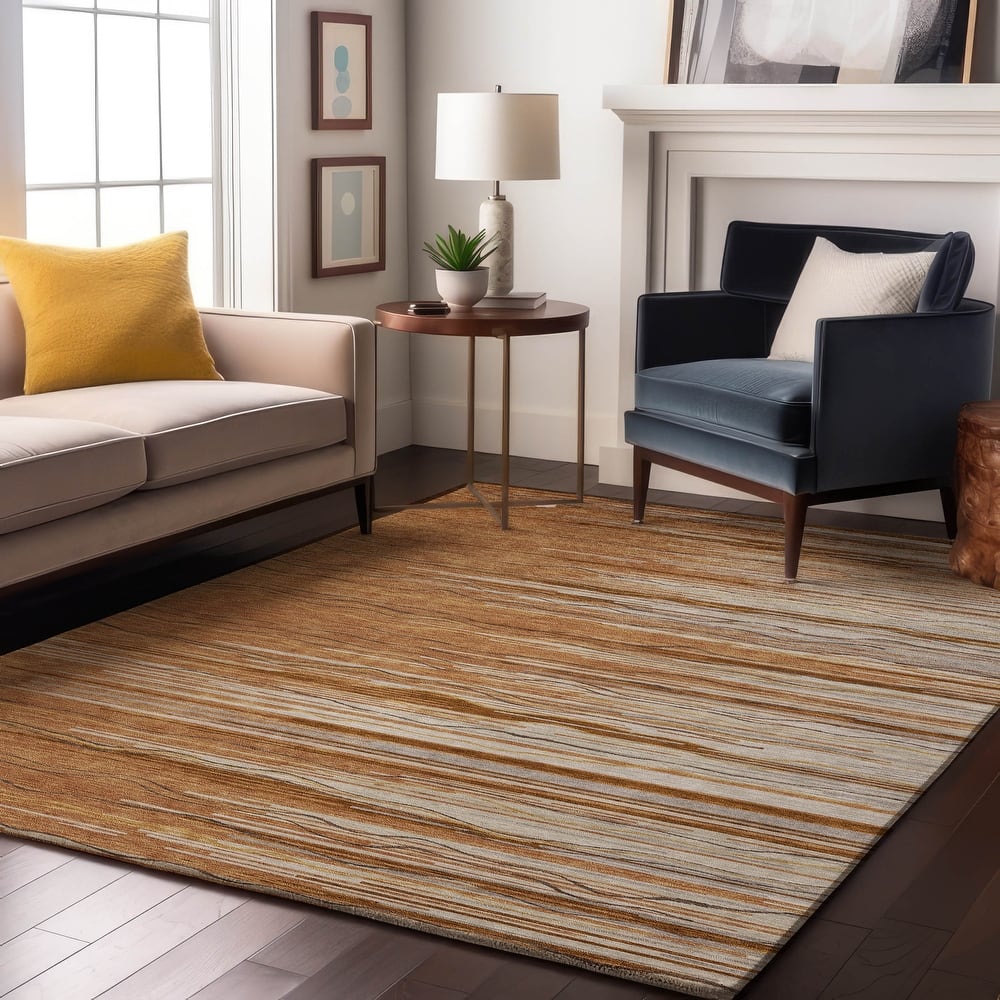 Premium Washable Super Soft Solid Landscape Mayfield Rug