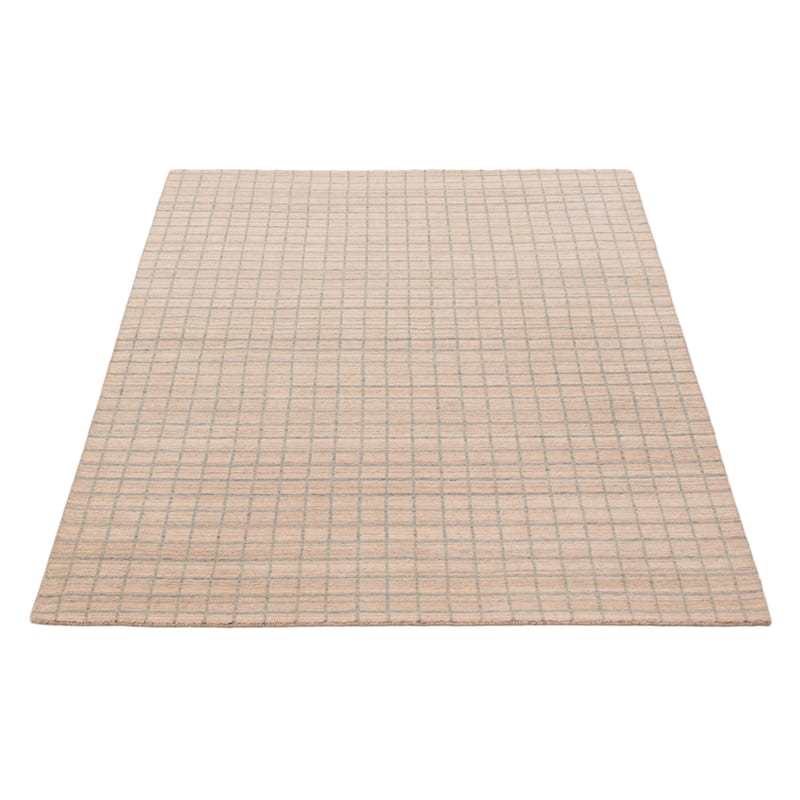 ECARPETGALLERY Hand Loomed Kashkuli Gabbeh Ivory Wool Rug - 5'4 x 7'8