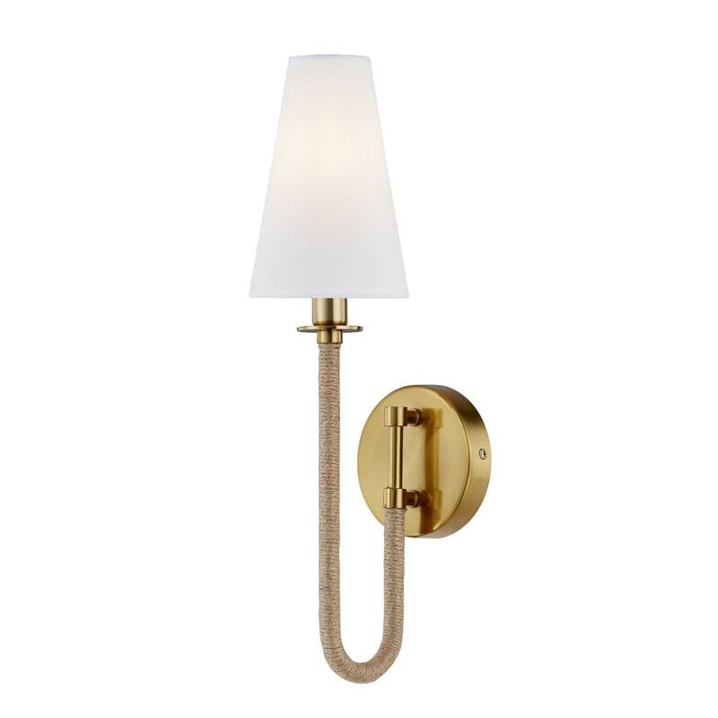 Tatum Metal Wall Sconce, Natural