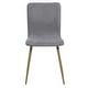 preview thumbnail 7 of 52, Carson Carrington Upholstered Dining Chair Golden Leg (Set of 4)