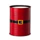 preview thumbnail 10 of 15, Glitzhome Holiday Decorative Nesting Metal Storage Accent Stool or Space Saver with Wood Lid, Set of 2