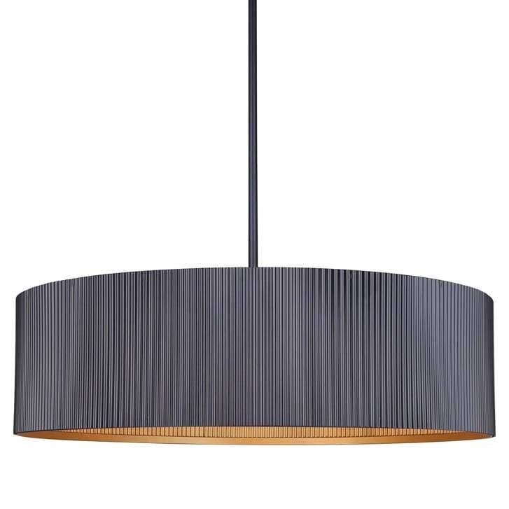 Canarm ICH1119A0322 Rexton 3 Light 22" Wide Drum Chandelier