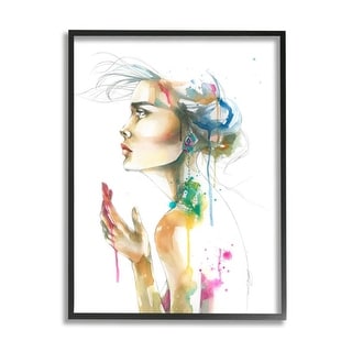 The Stupell Home Décor Collection Watercolor High Fashion
