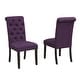 preview thumbnail 11 of 28, Roundhill Furniture Leviton Antique Black Finished Wood 7-piece Dining Set