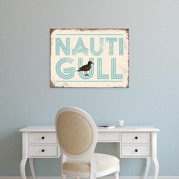 Easy Art Prints JJ Brando's 'Punny Nautical VI' Premium Canvas Art
