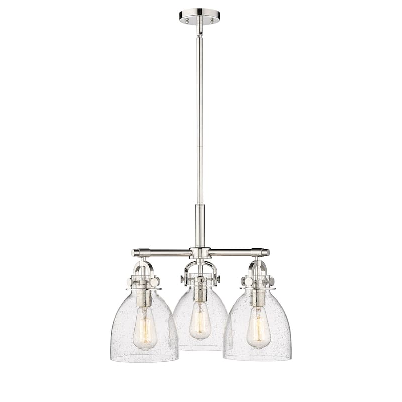 Innovations Lighting 410-3CR-16-20 Newton Bell Pendant Newton Bell 3