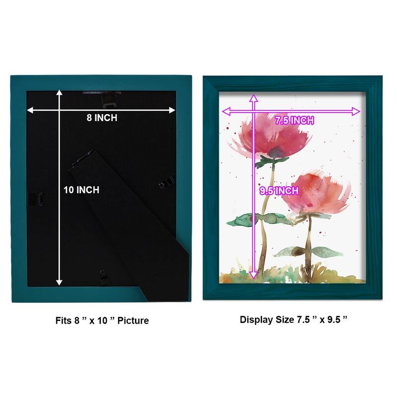 Pink Fleurs I -Framed Print w/glass-Cherry Red