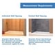 preview thumbnail 9 of 13, DreamLine SlimLine 32 in. D x 32 in. W x 2 3/4 in. H Double Threshold Shower Base - 32" x 32"