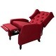 preview thumbnail 59 of 87, Debora Wingback Button Tufted Push-back Recliners (Set of 2)