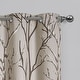 preview thumbnail 3 of 22, VCNY Home Kingdom Branch Blackout Curtain Panel - 40" x 84"