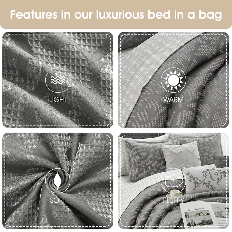Nanshing Johnella 16 Piece Bed-In-A-Bag