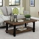 preview thumbnail 8 of 15, Carbon Loft Lawrence Reclaimed Solid Wood 42-inch Coffee Table