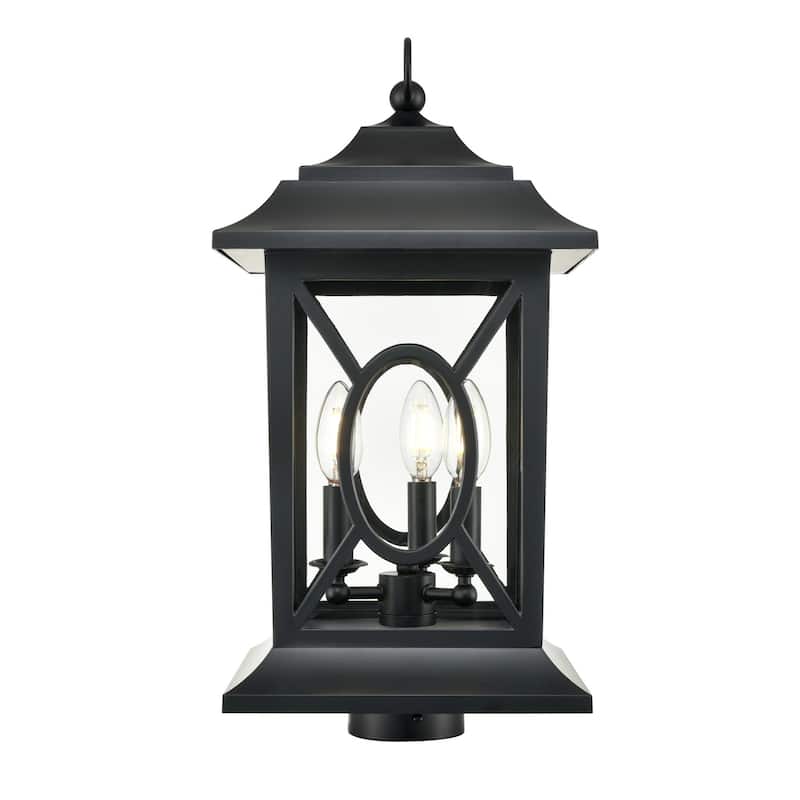 Millennium Lighting 85105 Allbert 3 Light 20" Tall Post Light