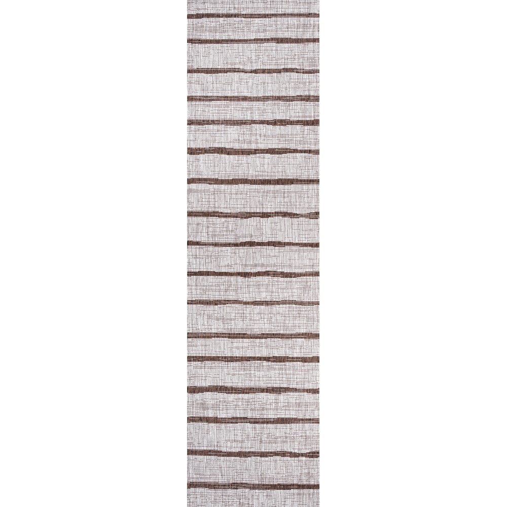 JONATHAN Y Andratx Berber Stripe Indoor/Outdoor Area Rug