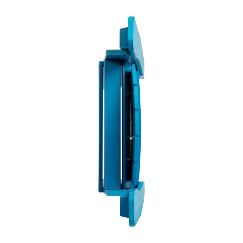 All-Weather Poly Resin Folding Adirondack Chair - Patio Chair