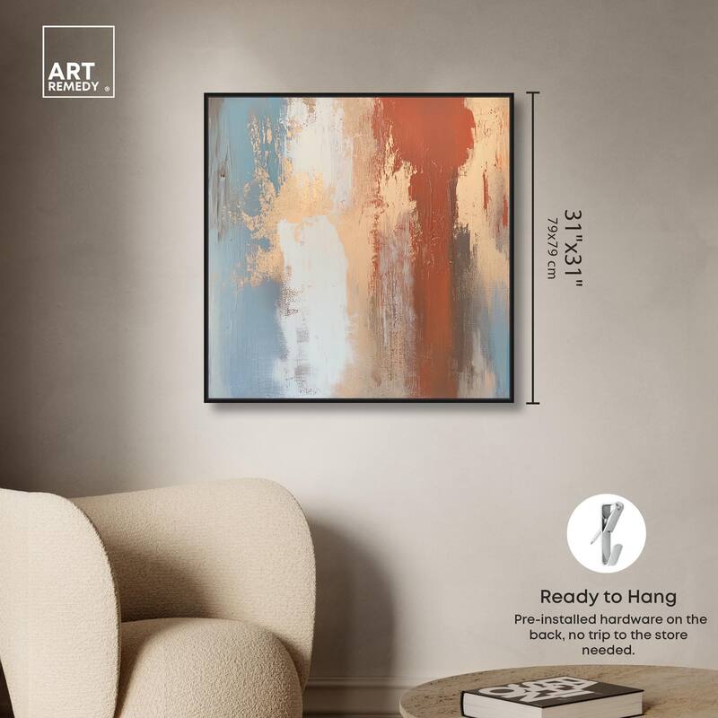 Coastal Rust I Canvas by Art Remedy