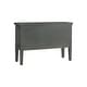preview thumbnail 19 of 17, Hallanden Antique Gray Dining Room Server - 56"W x 18"D x 39"H