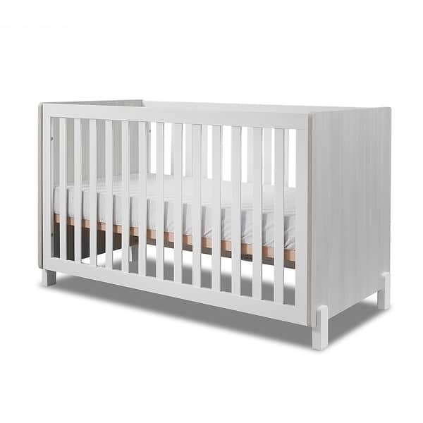 slide 2 of 6, Sorelle Furniture Pannello Crib Grey