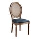 preview thumbnail 7 of 27, Stella Oval Back Chair Navy