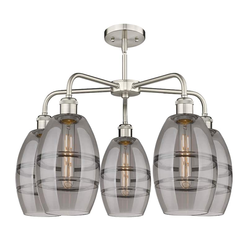 Innovations Lighting 516-5CR-14-24 Vaz Chandelier Vaz 5 Light 24" Wide